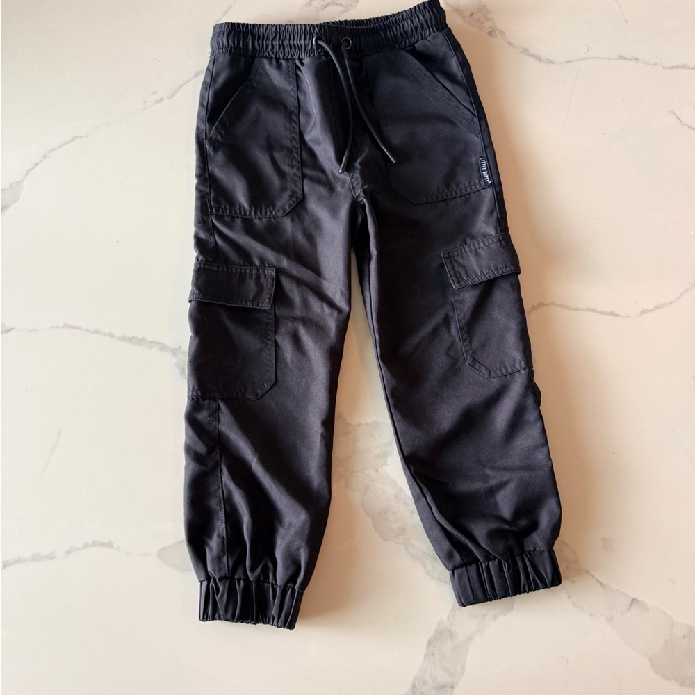 Little Bipsy Black Cargo Joggers